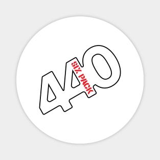 440 6-Pack - Badge Design Magnet